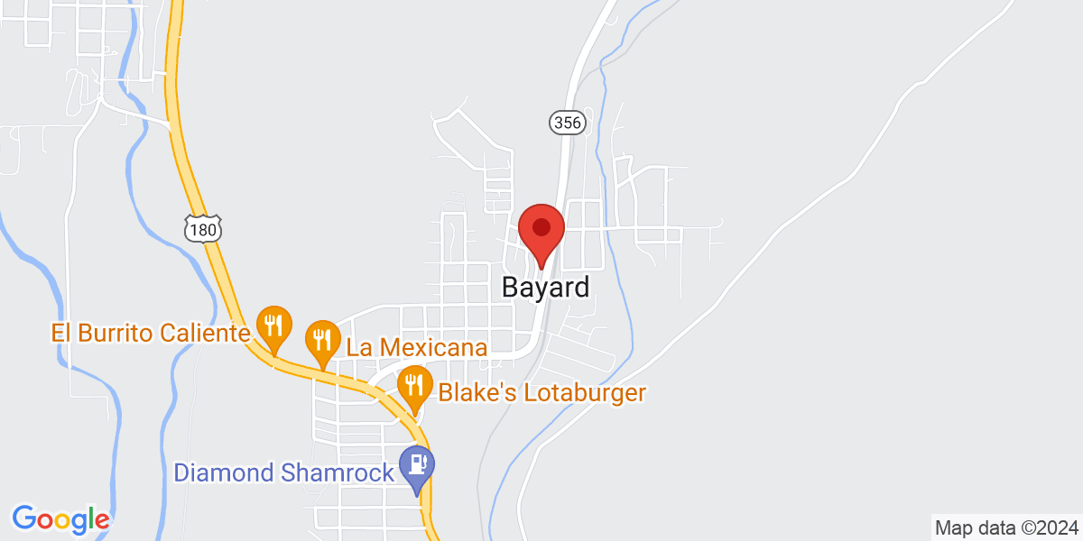 Map of Bayard Public Library